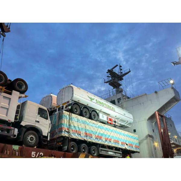 Buy 6mm Steel Sheet/Q235 End Plate Fuel Tank Semi Trailer with 50 90 King Pin and Market at wholesale prices