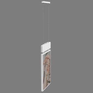 49 Inch High Brightness Dual Sided Hanging Display: Easy Ceiling Mount Installation