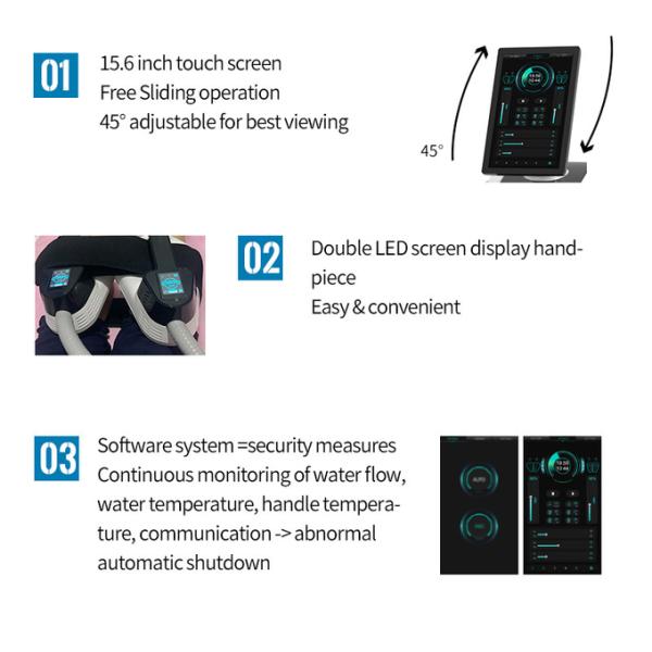 4 Handles Ems Sculpting Machine With 15.6”Touch Screen