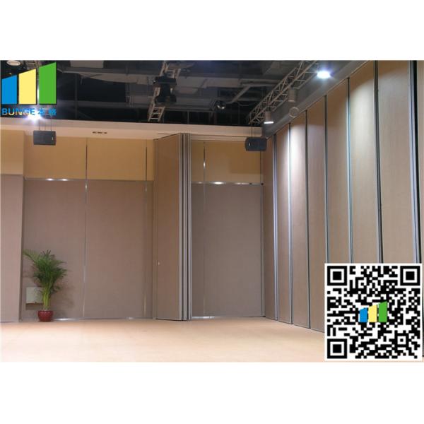 3.35 Inch Polyester Acoustic Panels Mirror Sliding Doors For Meeting Room