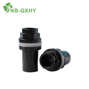 Round Head Aquarium Air Tube Sewage Seafood Pool Bulkhead Fittings Connector