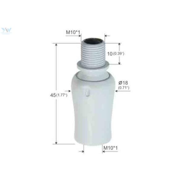 Rustless Adjustable Swivel Joint / Swing Arm Wall Fixture With Multi Finishing