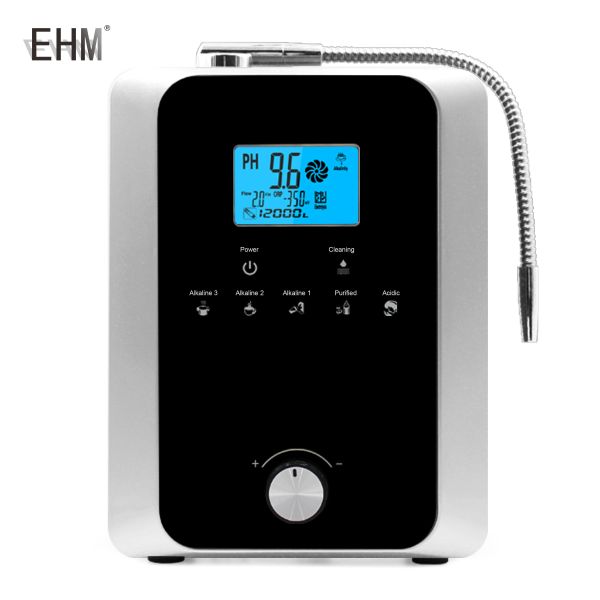 Water Ionizer & Purifier Machine PH 3-11 Alkaline Acid / 7 Water Settings up to / Auto-Cleaning-LCD Touch Water Filter