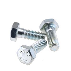 M10 ASTM A325M Grade 8.8 High Strength Stainless Steel Bolts Zinc Plated