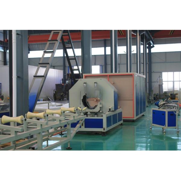 Buy PE Pipe Extrusion Line/HDPE Pipe Making Machine Manufacturers Exhausting One Feed at wholesale prices