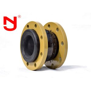 Durable Flanged Rubber Expansion Joint / Pipe Expansion Joint Anti Rust
