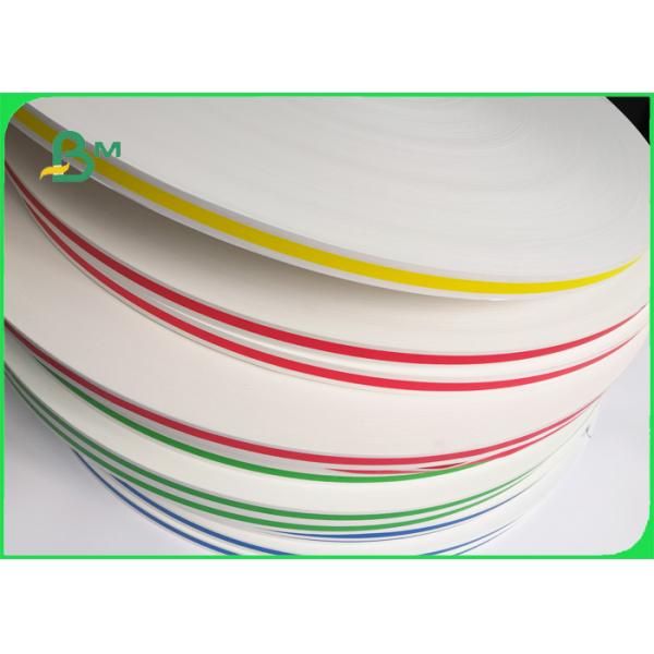 FSC FDA Approved Straw Wrapping Paper For Birthday Parties 14mm 15mm Roll Width