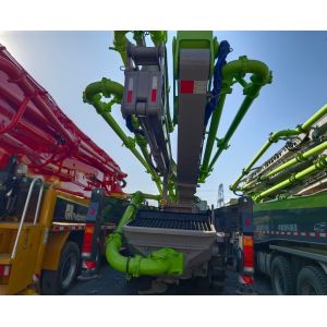47m Boom ZOOMLION Old Concrete Pump Truck 2013 Used Boom Pump Truck