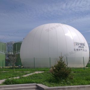 Quality Customized Industrial Dual Membrane Gas Balloon Ground Mounted for sale