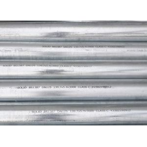 DELLOK BS1387 Round Carbon Steel Pipe Hot Dipped Pre Galvanized
