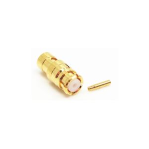 Straight Female SMP RF Cable Connector For Microwave
