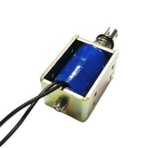 Stroke 10mm 5kgs Pull Push Open Frame Solenoid