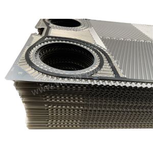 Hastelloy Heat Exchanger Plate Replacement Clean Surface Treatment