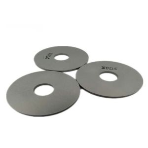 Abrasion Resistant Tungsten Carbide Circular Blade For PCB Circuit Board