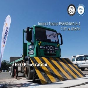 10000mm Height Crash Vehicle Barrier Hostile Vehicle Barriers Anti Crash