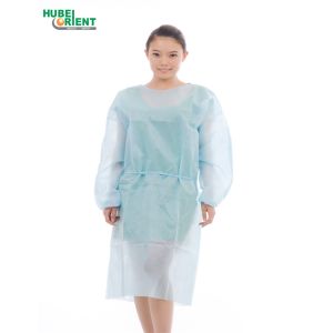 Antibacterial 20gsm SMS Disposable Surgical Gowns