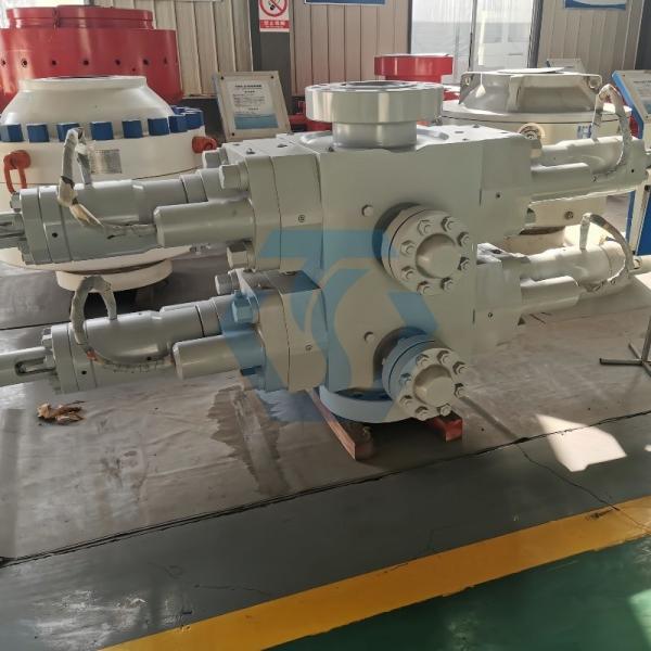2000~15000 Psi Api 16a Oilfield Well Control Equipment Drilling Blowout Preventer Double Ram Bop
