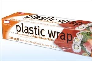 China PE Cling Film Heavy Duty Zipper Bags LDPE Wrap / Fresh Wrap Vent Hole on sale
