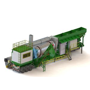 China ZAP-C(M)20-120 Continuous Asphalt mixing Plant on sale
