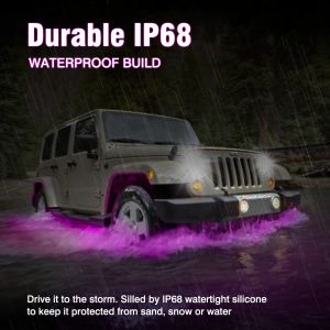 APP Control 12VDC Car Underglow Light SMD5050 Underbody Neon Lights