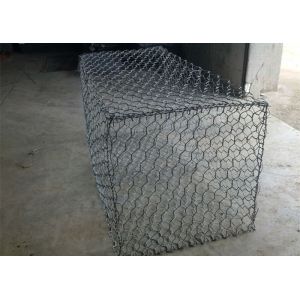 China Fortifications Building Garden Wall Wire Baskets Hot Dipped Treatment on sale