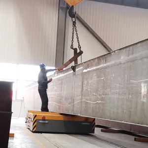 Material Handling Equipment Remote Control Wireless Industrial Rail Transport