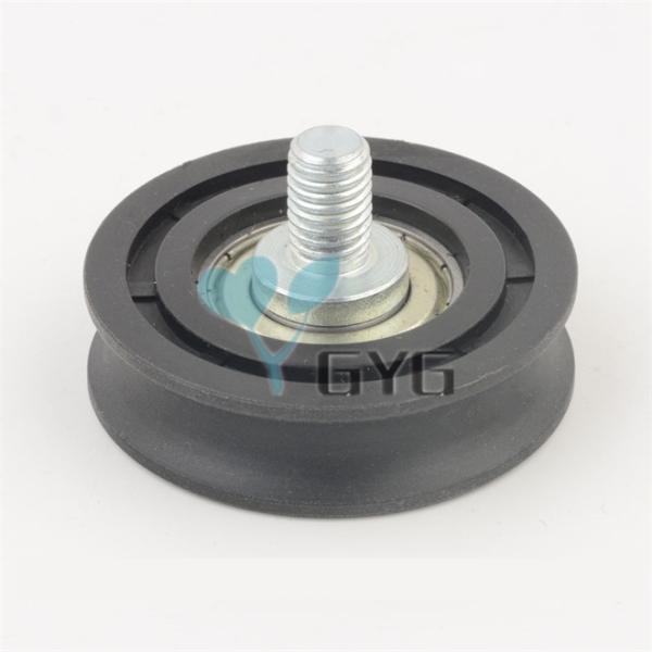 Nylon Wheel Elevator Spare Parts Hall Door Hanging Wheel 56*15*6202