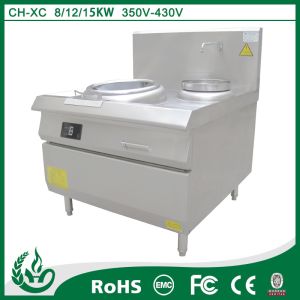 Commercial induction chinese cooking stove