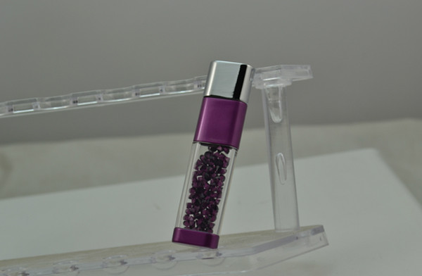 Crystal Stylus USB pen drive 8gb/ Custom oem Logo 8GB crystal glass USB Flash drives
