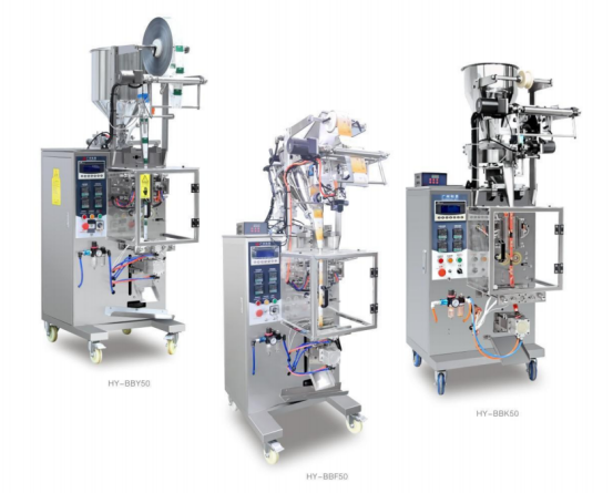 60hz 3.0kw Granular Packaging Machine Liquid / Powder With Step Motor