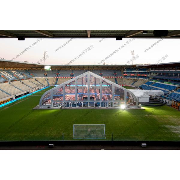 Buy 40m Movable Transparent Canopy Tent TFS PVC High Reinforced Aluminum Clear Span at wholesale prices