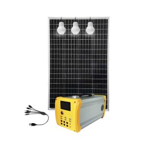 Quality 500W 220VAC Solar Home Inverter System 530Wh LiFePO4 Battery for sale