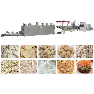 Fully Automatic vegetable food / Textrue Soya Extruder Machine