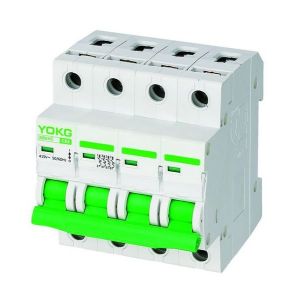 CE RoHs 2 Pole Miniature Circuit Breaker 63 Amp Din Rail MCB