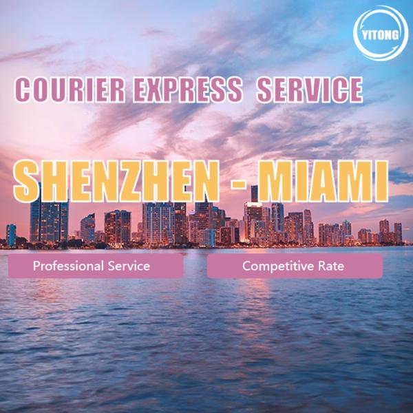 Buy DDP  International Courier Express From Shenzhen To Miami Competitive Rate at wholesale prices