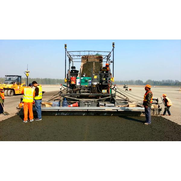 Accurate Paver 3D Intelligent Control Slipform Paver Vehicle Leveling System