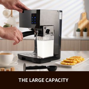 Digital Multifunction Coffee Machine Professional Smart Stainless Steel Espresso