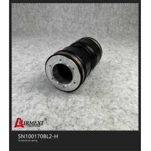 PCBR Rubber Double Convoluted Air Suspension Spring 145 PSI SN100170BL2-H