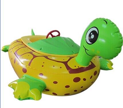 Buy Water Games Inflatable Toy Boat Electric Tortoise Animal Bumper Boat at wholesale prices