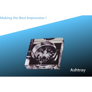 China ashtray/crystal ashtray/glass ashtray/cigarette gift/horse ashtray on sale