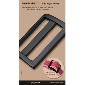 Anti-breakaway dog ​​collar Reflective anti-lost dog collar Adjustable medium