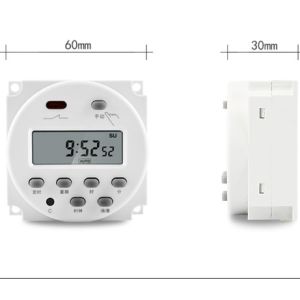 KMC-CN101A Din Rail Weekly Programmable Timer Switch 16A