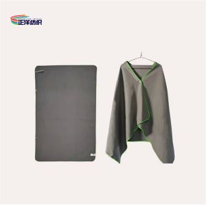 High Quality Custom Microfiber Traveling Towel Shape Woven Technics Water