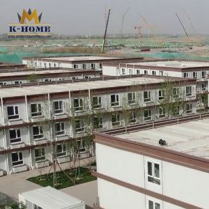 Prefabricated Flat Pack Housing Unit Container As Camp Site