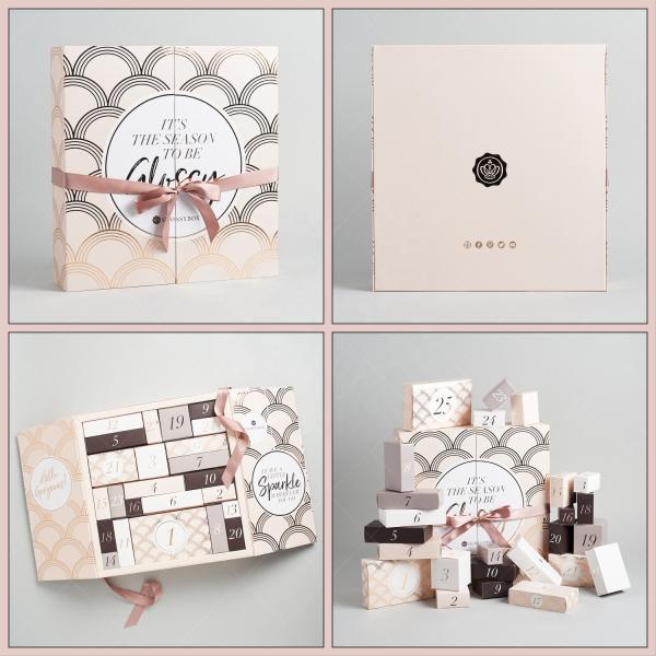 Circle Digital Printing Packaging Box CMYK / Pantone / Spot Color With Hanger /