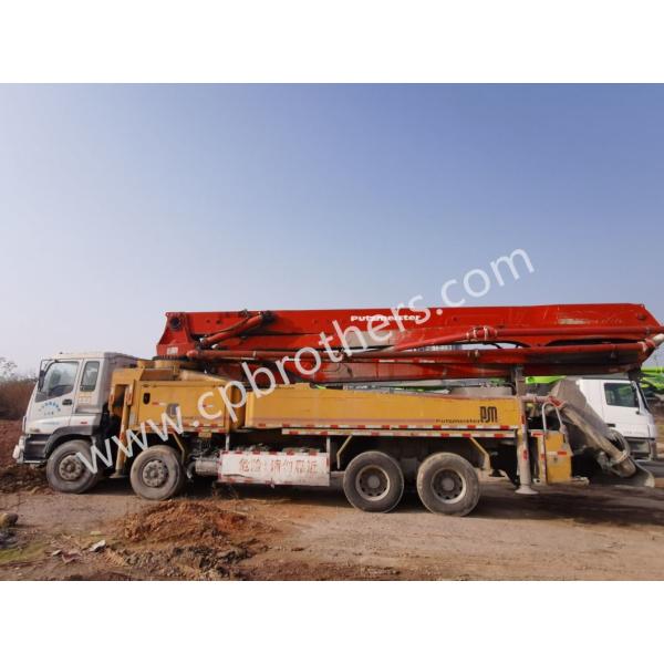 SG5366THB M46 Cylinder Type 2013 Putzmeister 46m Second Hand Concrete Pump Truck Pump