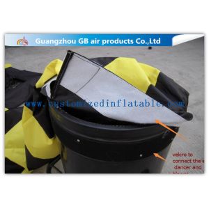 Cute Blow Up Air Dancing Inflatable Man , Inflatable Advertising Man Blower