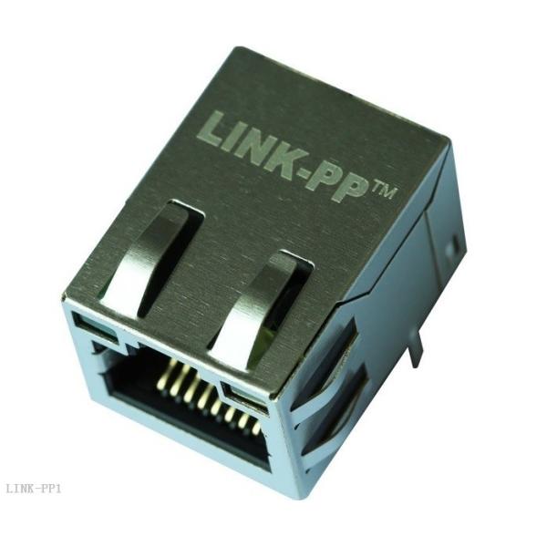 Buy F01-RJ45-G-T11-F Rj45 Female Connector Pinout Shielded with Leds Media panel PC at wholesale prices
