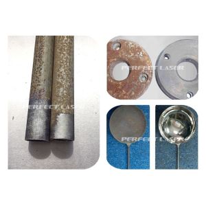 100w 200w 500w Rust Paint Oil Laser Cleaning Paint Removal Machine From Wood