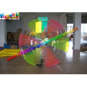 Kids Inflatable Zorb Water Walking Ball Colored Stripe Hot Air Welded
